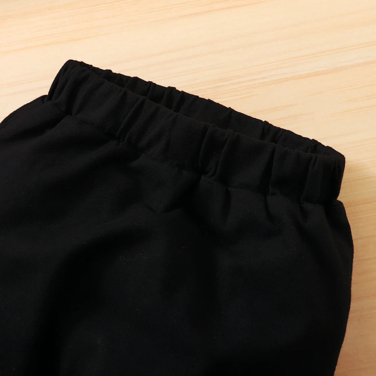 2PCS Baby Boy Letter Print Outfit – Long Sleeve Top and Pants Set for Spring Wear