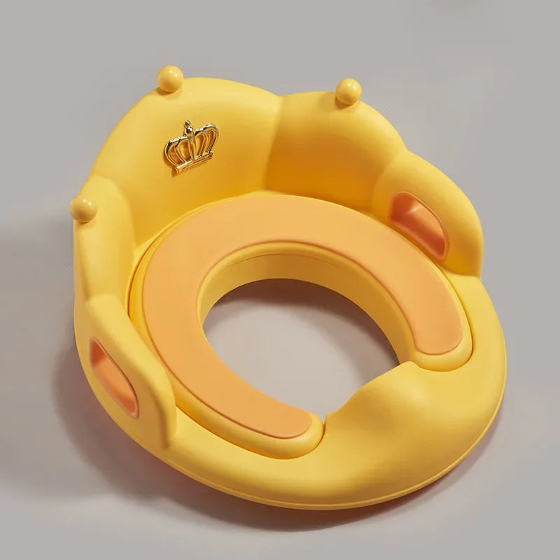 Toddler Toilet Seat Ring – Unisex Plastic Potty Training Seat for Kids