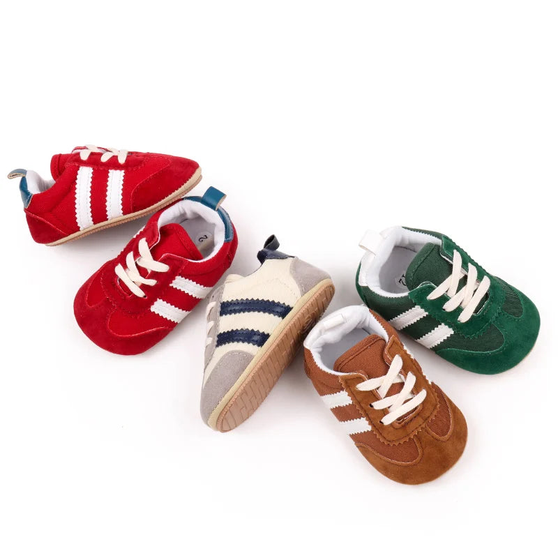 Baby Sports Shoes – Anti-Slip Casual Prewalkers for Boys & Girls