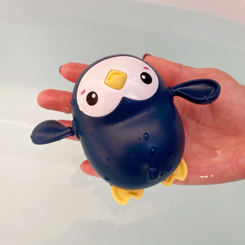 Baby Bath Sprinkler Toy – Cute Duck & Penguin Water Spray for Bath Time Fun